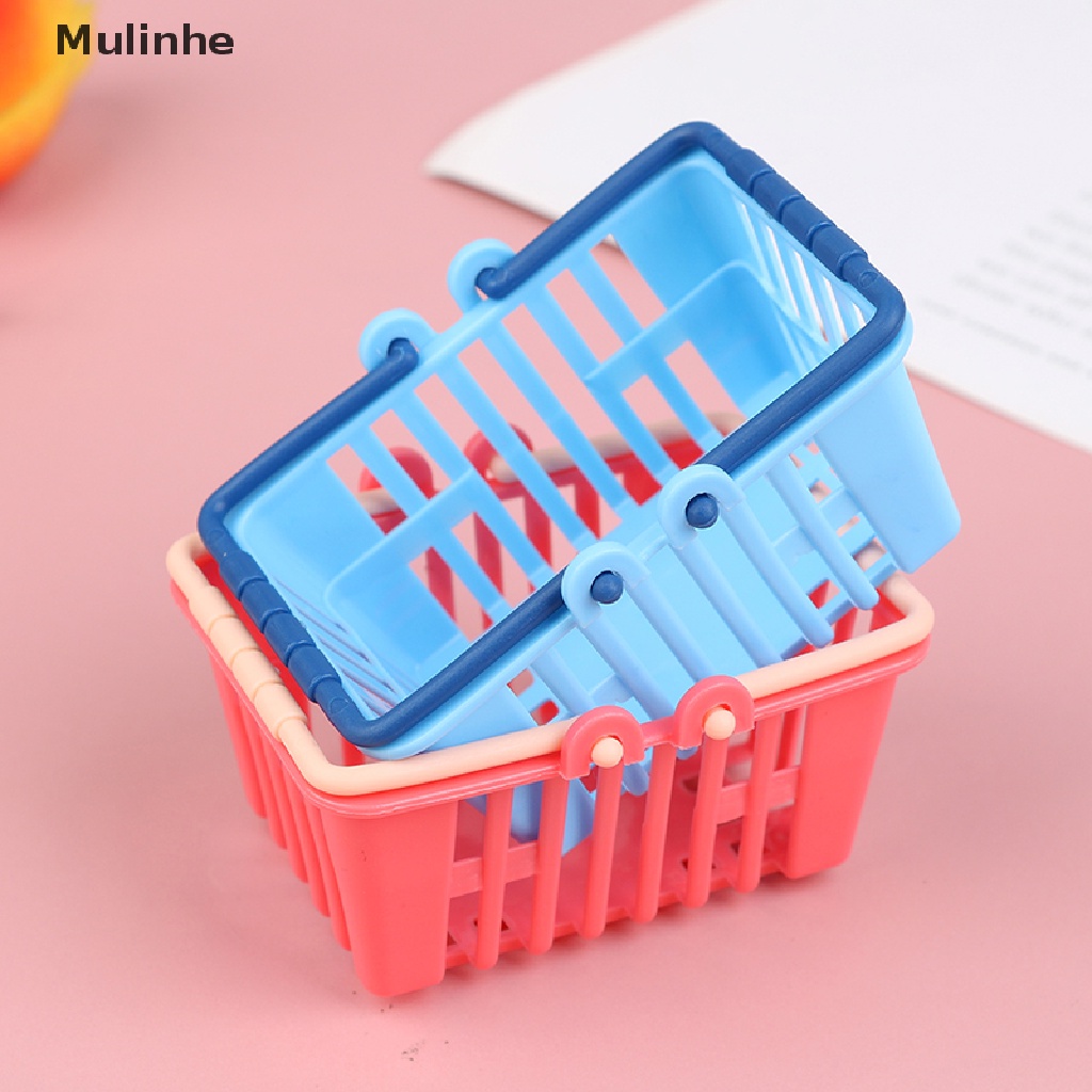 Giỏ Mua Sắm Đồ Chơi Mini Cho Nhà Búp Bê
