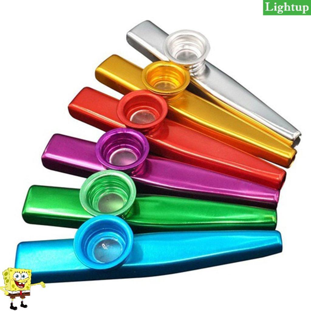 Nhạc cụ Kazoo Portable Mini Metal Musical Nhạc cụ dành cho trẻ em yêu thích âm nhạc
