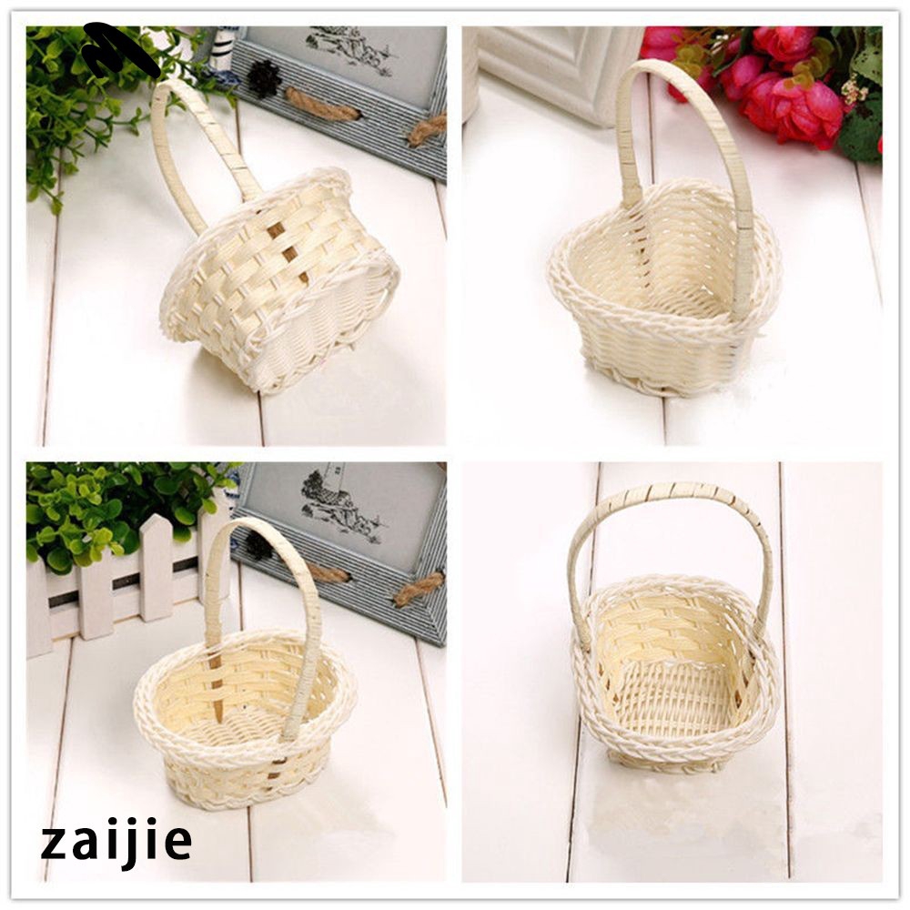 Giỏ Đan Mây Mini Đựng Trái Cây Xinh Xắn