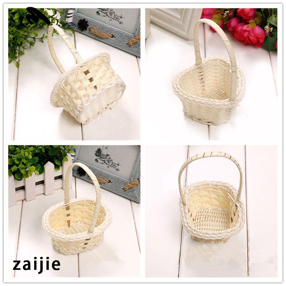 Giỏ đan mây mini đựng trái cây xinh xắn