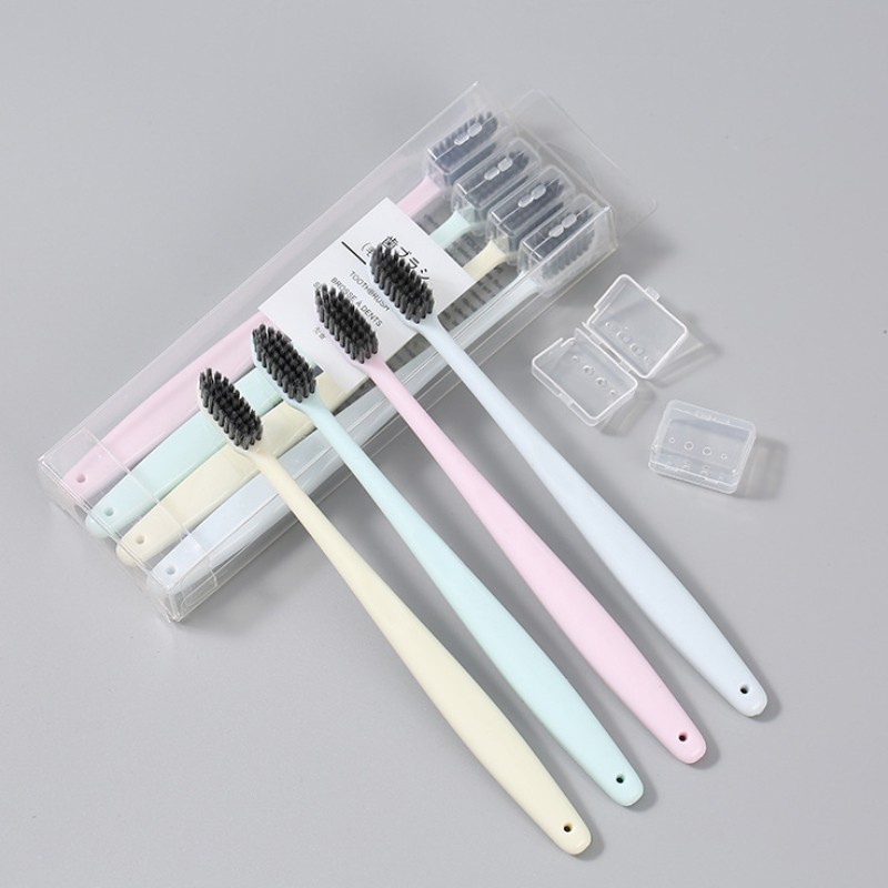 4 bộ bàn chải đánh răng ToothBrush Fine Bristles Nhật Bản