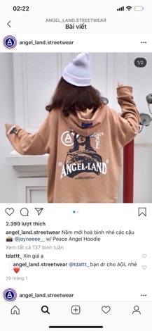 🌟 Hoddie Nỉ Angel