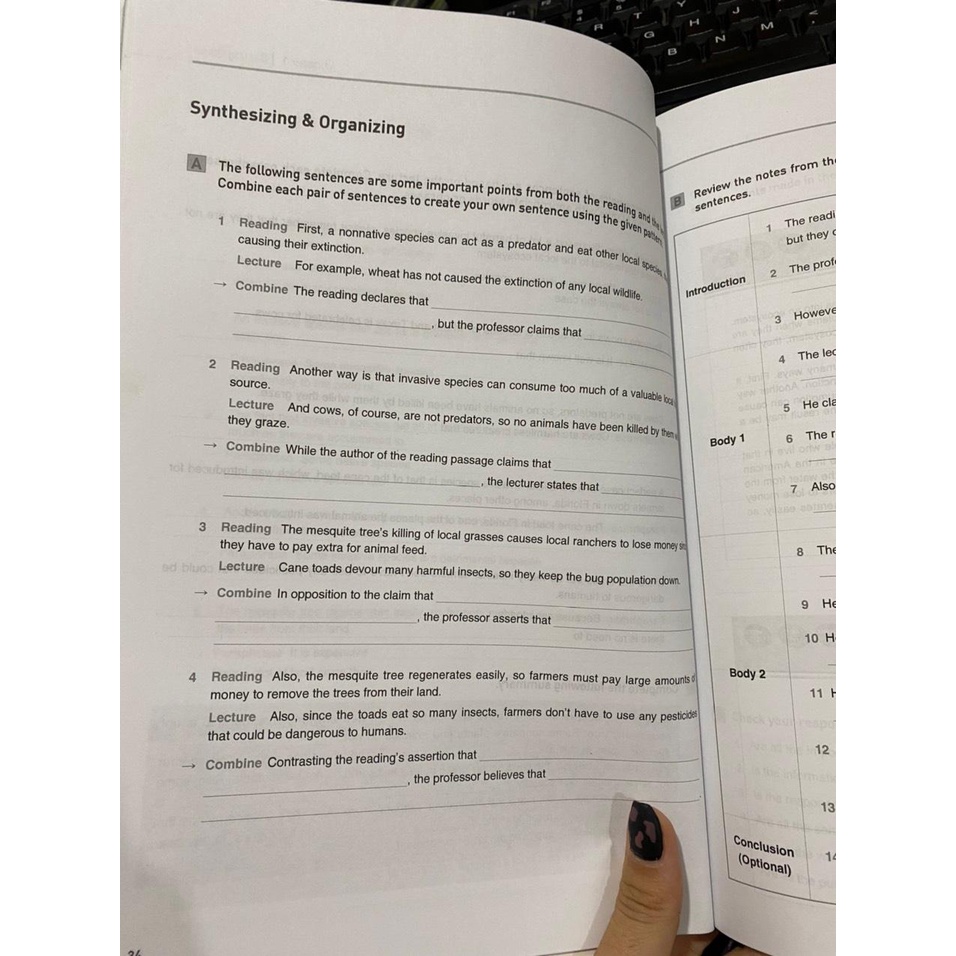 Sách - How to master skills for the Toefl ibt : Writing Intermediate ( Nhân trí việt )