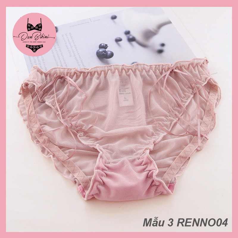 Quần Lót Ren Nữ Sexy Gợi Cảm cao cấp bèo nhún mềm mại quyến rũ mã A067 | BigBuy360 - bigbuy360.vn