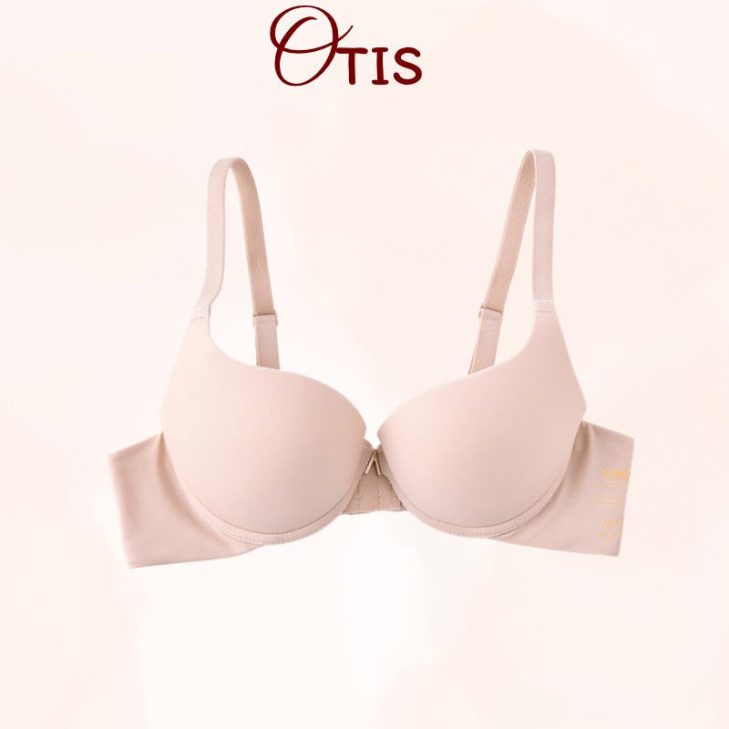 Áo ngực su đúc chữ V đệm dày có gọng hỗ trợ nâng ngực tạo khe quyến rũ cho nữ OTIS - A17