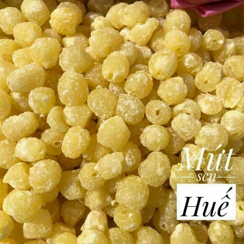 Mứt hạt sen Huế siêu ngon - 500g [FREE SHIP] TỪ ĐƠN 50K, [Loại Đặc Biệt] Hàng ngon nhà làm