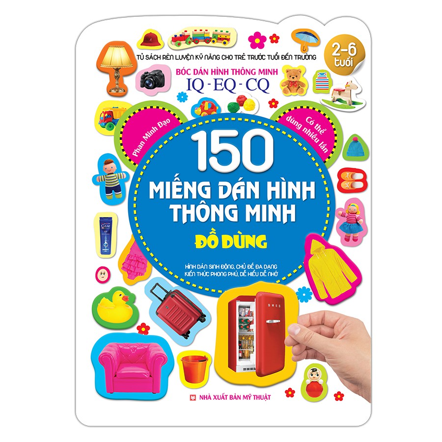 Sách - Combo 150 miếng dán hình thông minh (trọn bộ 4 cuốn)