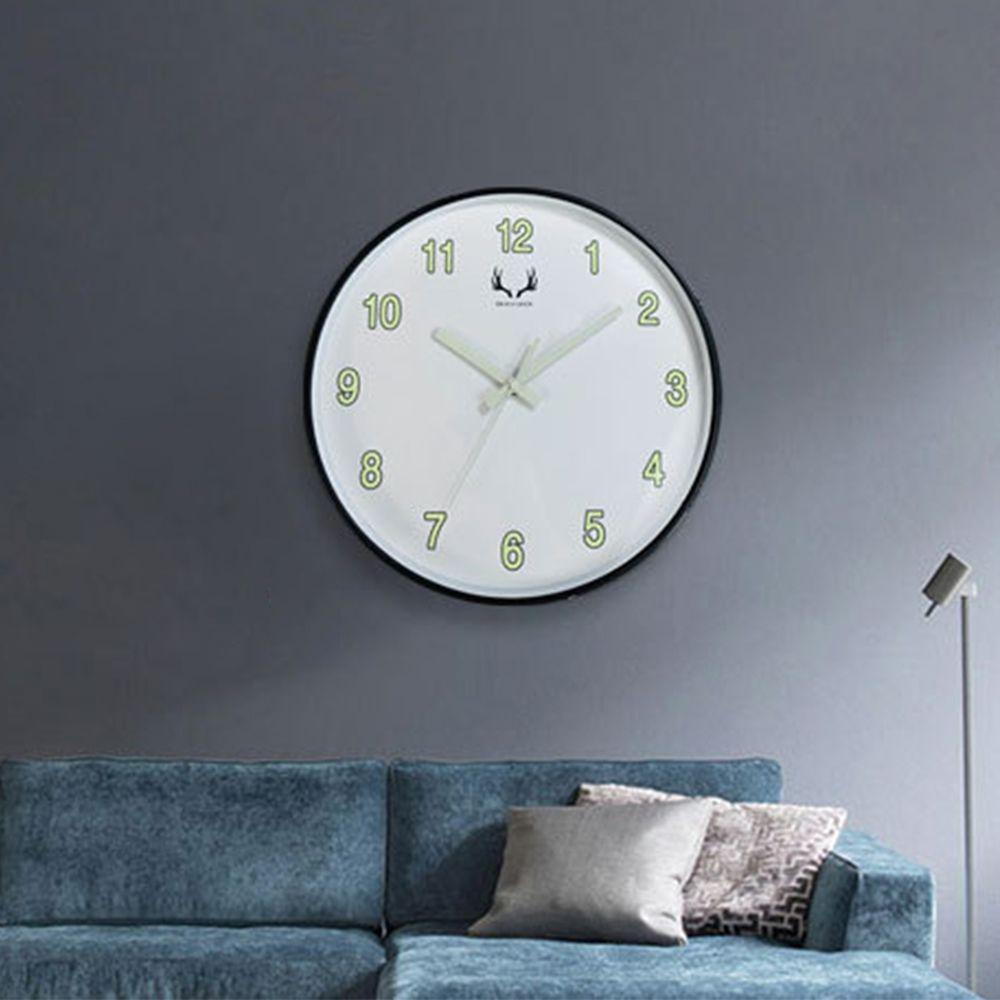 Đồng Hồ Treo Tường Dạ Quang 3D Hiện Đại