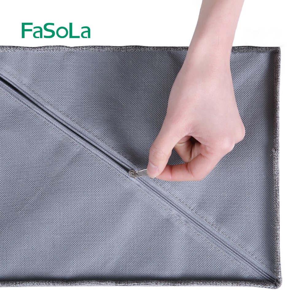 Hộp vải đựng đồ đa năng có nắp, dễ gấp gọn FASOLA FSLPS-194A