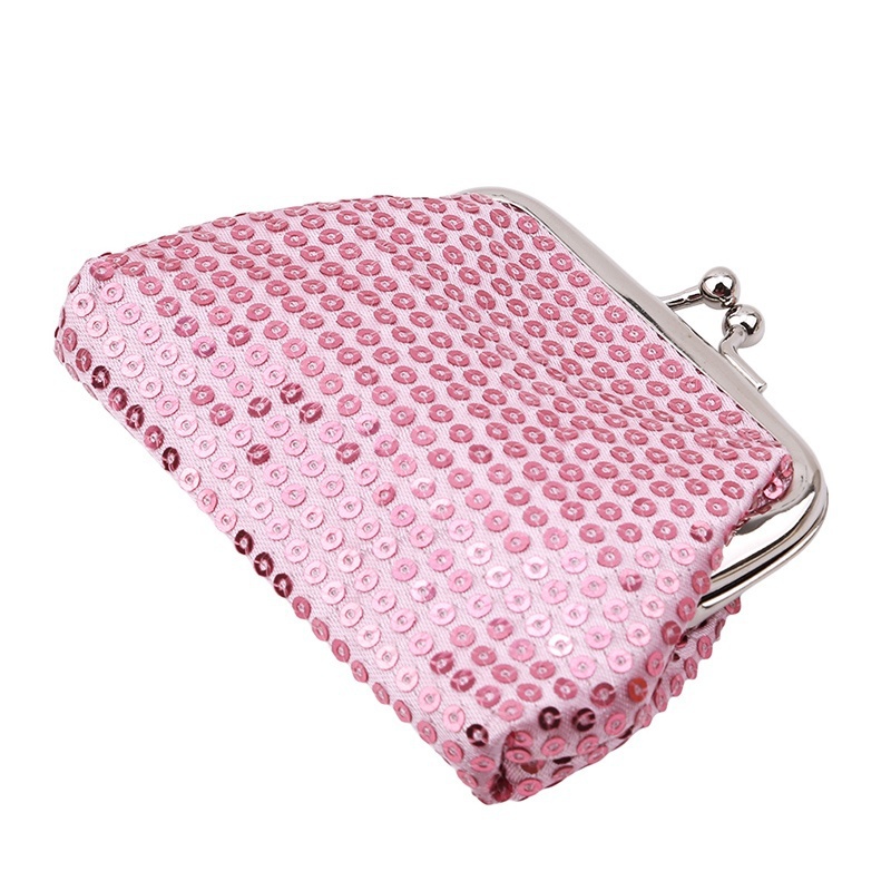 Ví Nữ Cầm Tay Đính Kim Sa Lấp Lánh