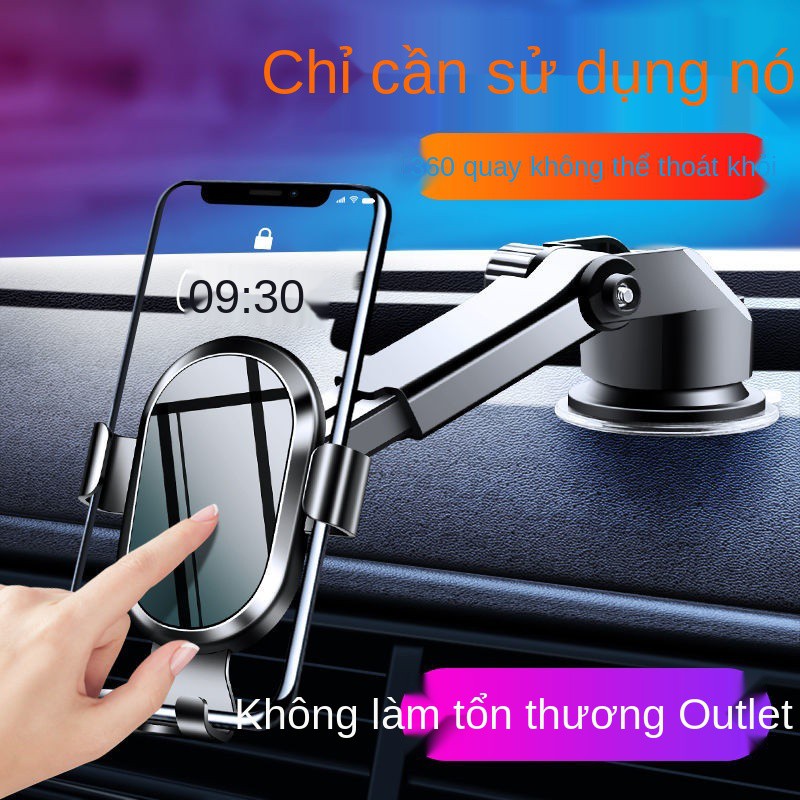 Giá đỡ điện thoại di động trên ô tô Tạo tác mới cốc hút đa năng ổ cắm đa- chức điều hướng