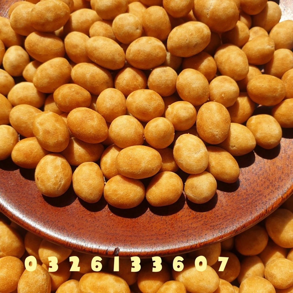 500G Đậu Phộng Da Cá Nước Cốt Dừa NuttyOne Túi ZIp, thơm ngon giòn bùi, đồ ăn vặt