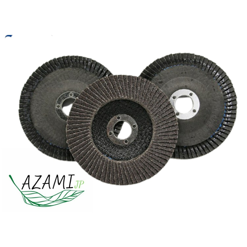 Đĩa Nhám Xếp 100mm, Đá Ráp Xếp Nắp Sắt Dùng Cho Máy Mài Cầm Tay Chất Lượng Giá Tốt