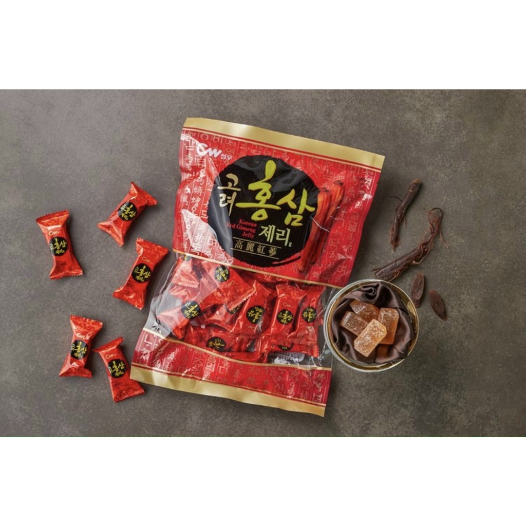 Kẹo hồng sâm dẻo CW cao cấp Hàn Quốc 350g
