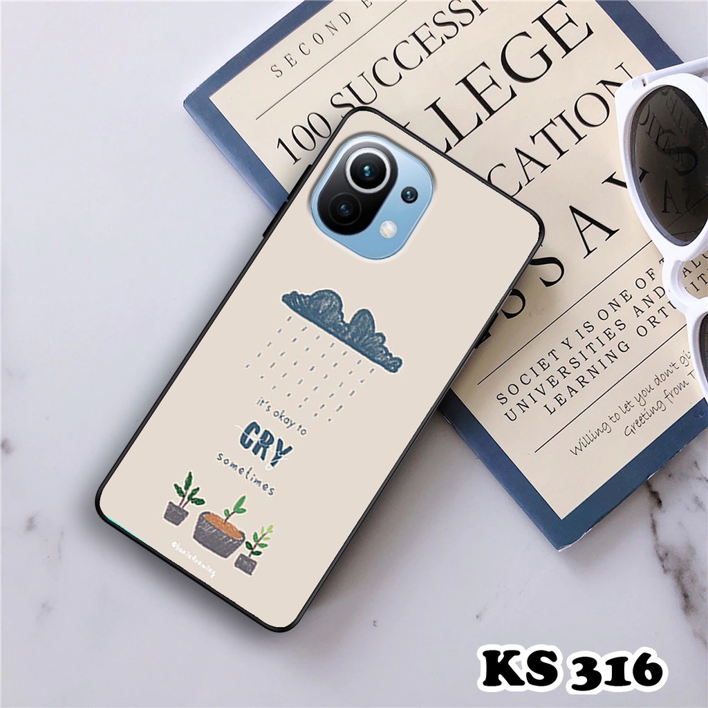 Ốp lưng Xiaomi Mi 11 Lite - Mi 11 Lite 5G - Mi 11 Lite 5G NE - Ốp in hình BlueSky - Lưng nhám viền TPU cao cấp