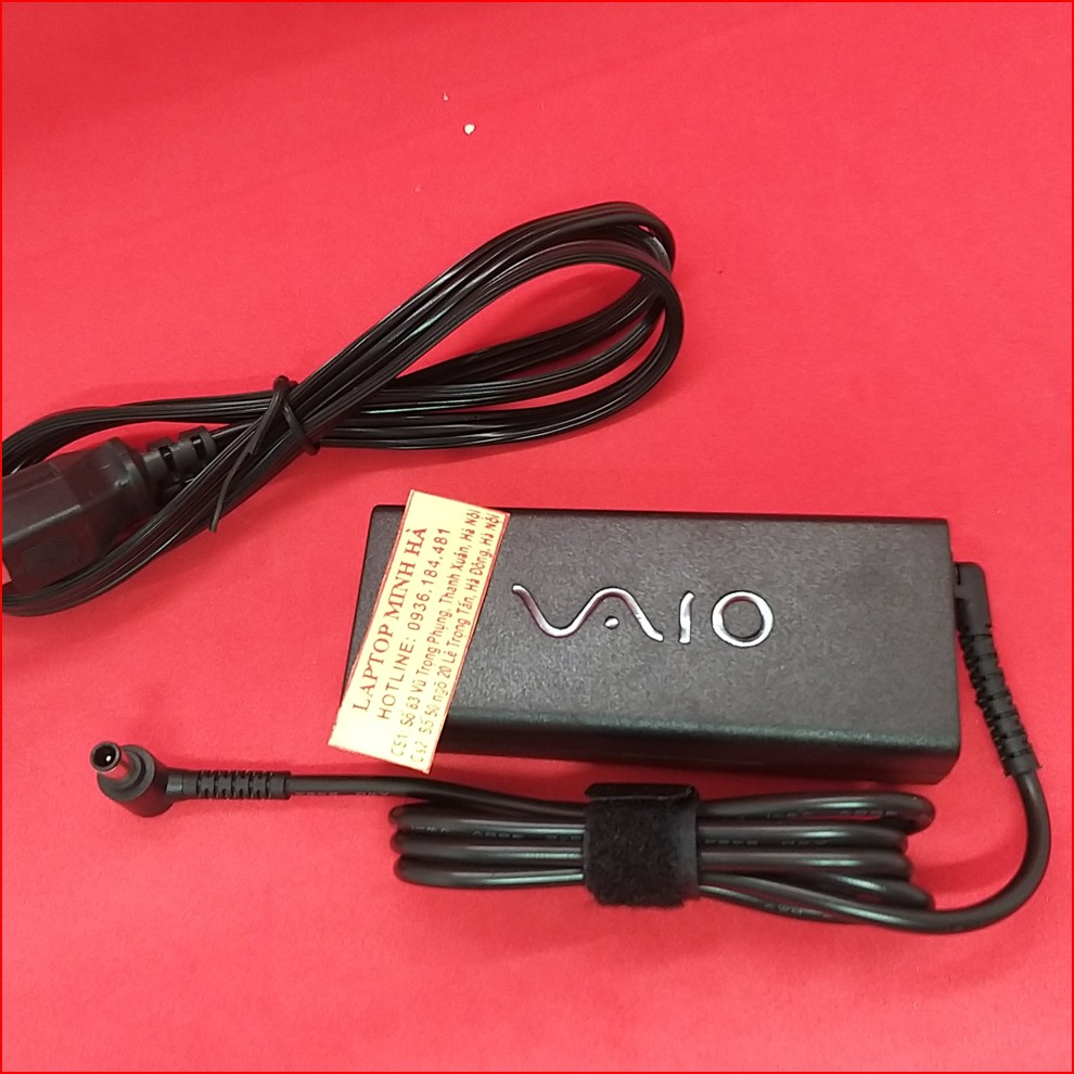 Sạc Sony Vaio PCG-GRX510 PCG-GRX510K PCG-GRX510P PCG-GRX515G chính hãng,có logo vaio. tặng kèm dây nguồn