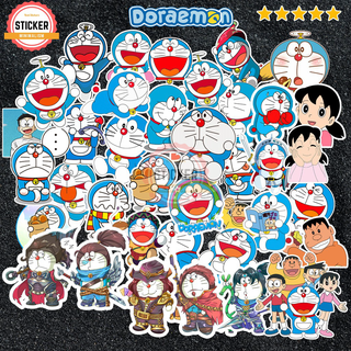 Sticker Doraemon chống nước sticker dán mũ bảo hiểm, laptop, ốp điện thoại, đàn guitar, vali, xe máy,..