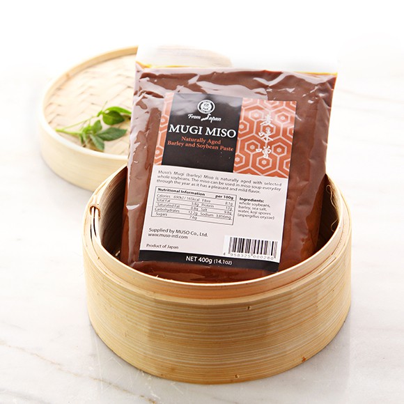 Mugi Miso - Miso Đen Nhật - Đậu Tương đen Nhật -400gr