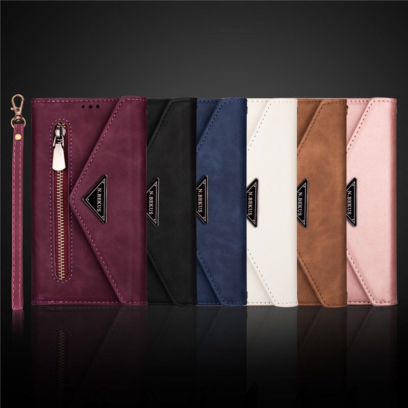 Bao da điện thoại đơn giản thời trang cho Samsung Note 20 / Note 10 / Note 9 / Note 8 Plus