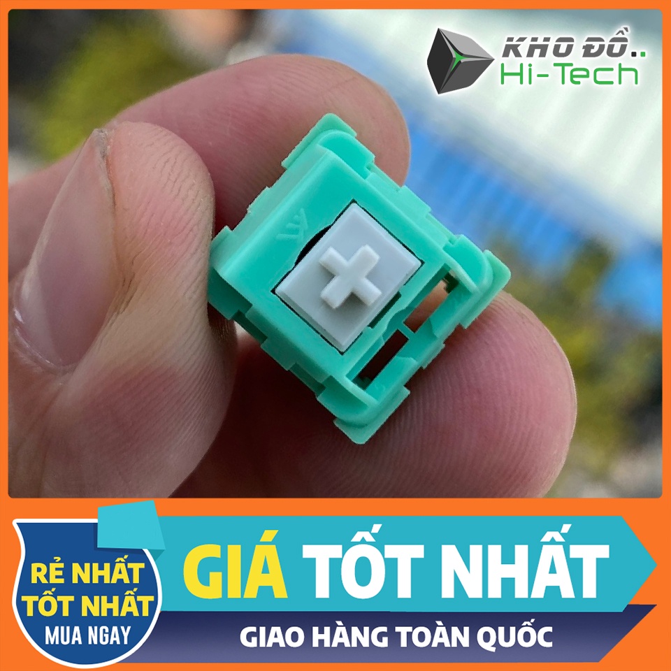 Switch KTT Cabbage Tofu Opague đã lube mượt mà 💖 𝘍𝘳𝘦𝘦𝘴𝘩𝘪𝘱 💖 KTT Linear switch | Stem Dài Âm Thock