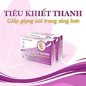 Tiêu khiết thanh - Mua 6 tặng 1 bằng tem tích điểm - Cho giọng nói trong trẻo, giảm khản tiếng, mất giọng