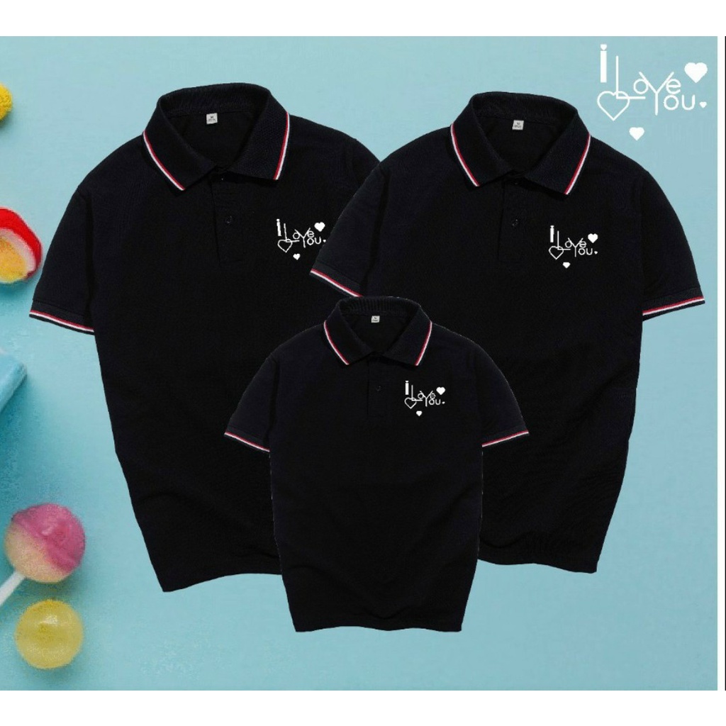 Áo Đồng Phục Đi Biển Gia Đình Có Cổ .Chất Liệu Thun Poly Thái 4 Chiều Đủ Size Cho Tất Cả Các Thành Viên Từ 8 Đến 100kg .