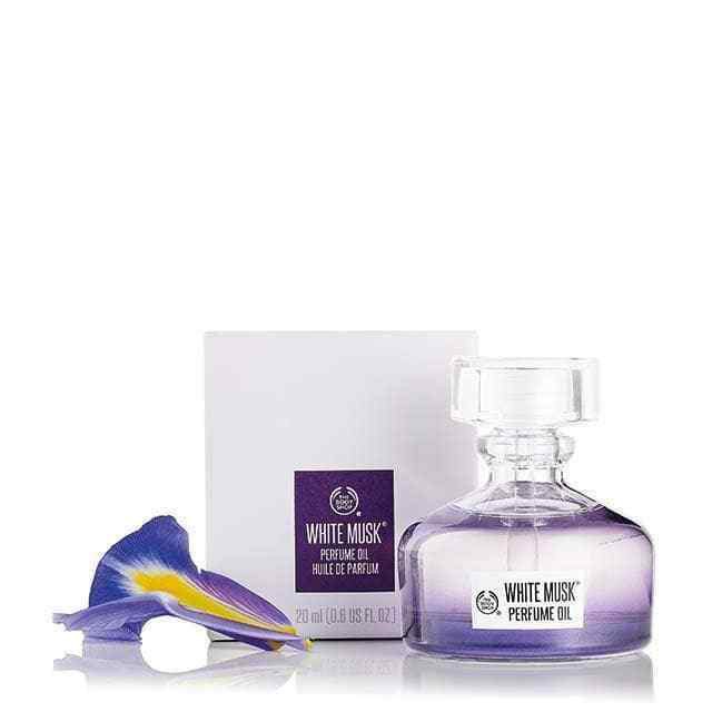 Tinh dầu nước hoa White musk Smoky rose Perfume Oil The Body Shop 20ml