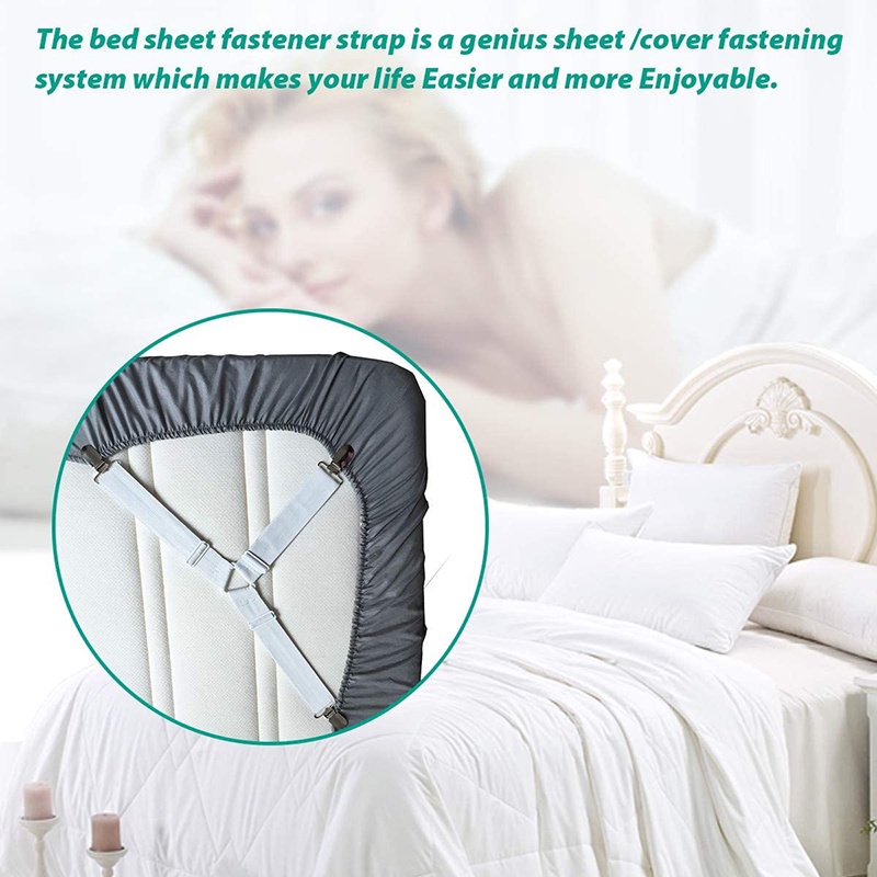 Set 4 Kẹp Cố Định Ga Giường/Sofa Tiện Dụng