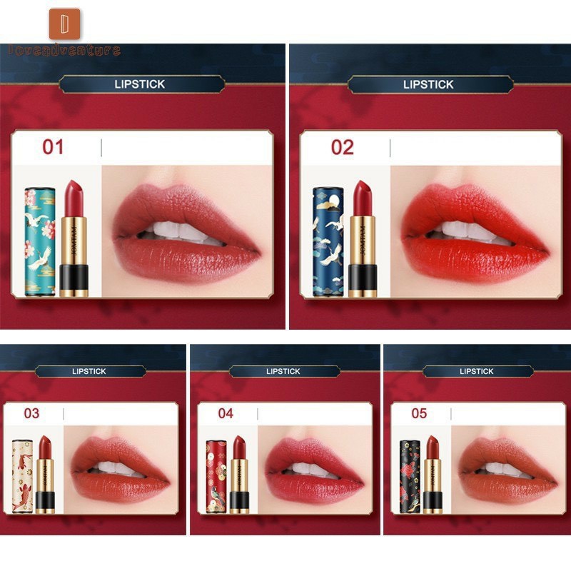 Nhập INCU16APR giảm 20K đơn 50K_ Son Môi JOMTAM siêu lì dưỡng ẩm mềm mịn lâu trôi Phong Cách Trung Hoa SJOM1 | BigBuy360 - bigbuy360.vn