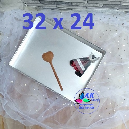 KHAY NHÔM GIA CÔNG CHỮ NHẬT 32x24