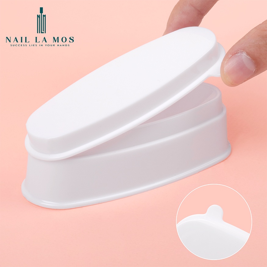 Khay đựng bột nhúng tiện lợi - khay nhúng bột nail chuyên dụng cho dân làm móng
