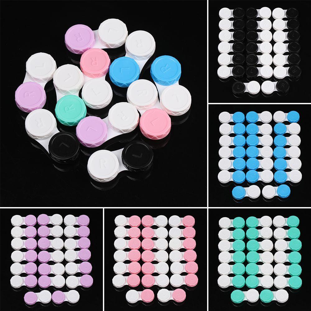 Xiantin Set 20 Hộp Đựng Kính Áp Tròng Bằng Nhựa Mini Tiện Dụng Khi Đi Du Lịch