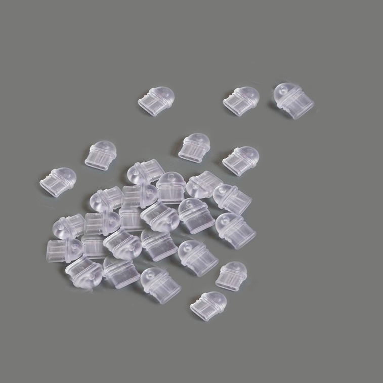 Nắp Đậy Cổng Sạc Type C Chống Bụi 3.5mm Màu Trong Suốt Cho Điện Thoại DIY
