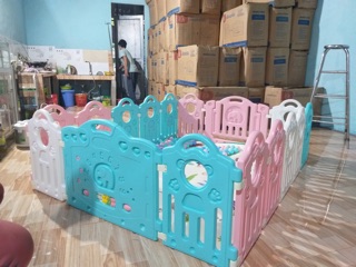 quây cũi kiêm nhà bóng nhựa cao cấp