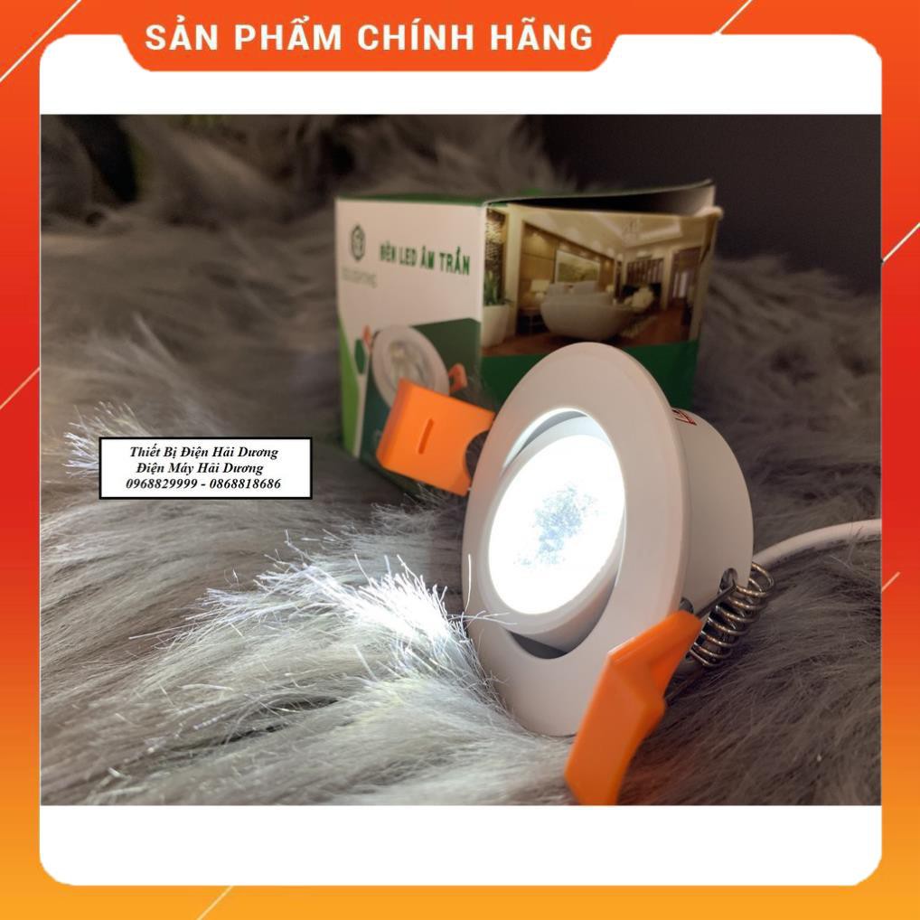 Đèn LED âm trần chiếu điểm GS LIGHTING 3w / 5w (Phi 60 / 76)