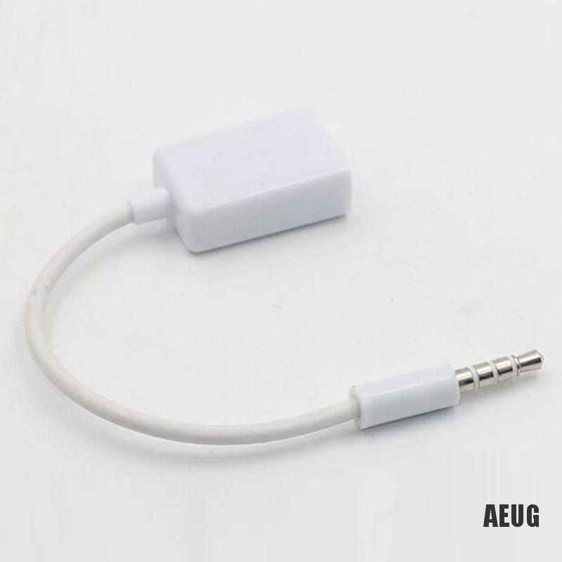 Dây Cáp Chuyển Đổi Âm Thanh Aux Giắc Cắm 3.5mm Sang Usb 2.0 Chuyên Dụng Cho Mp3 Xe Hơi
