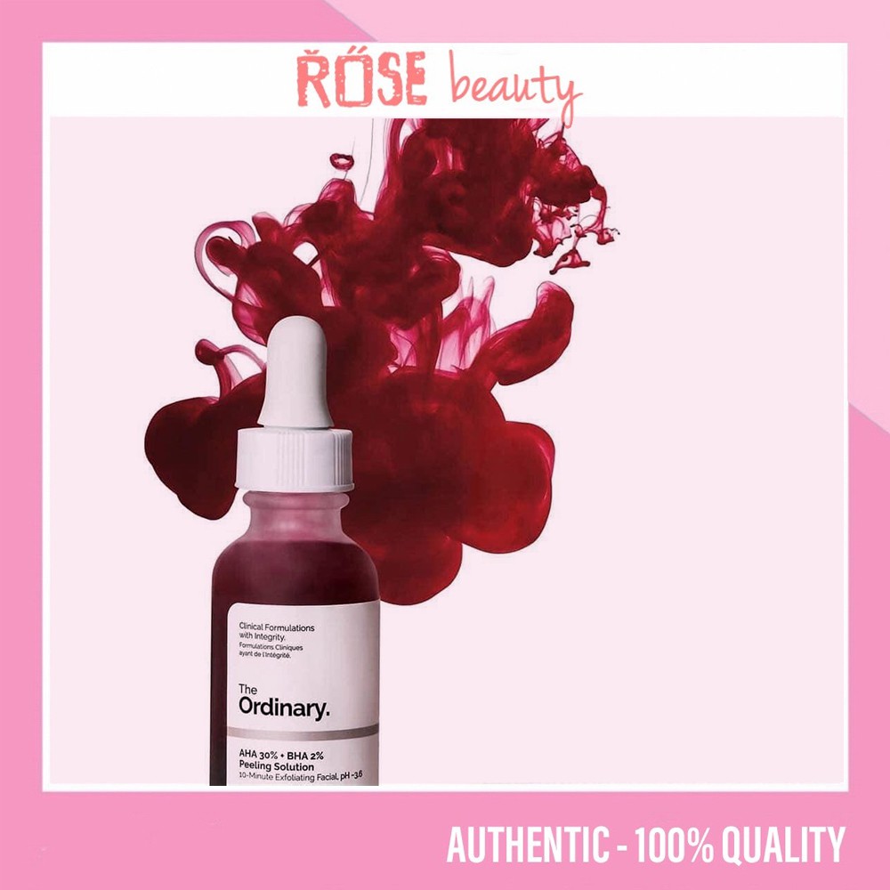 [Mã COS1904 giảm 8% đơn 300K] Tẩy tế bào chết The Ordinary AHA 30% + BHA 2% Peeling Solution 30ml | BigBuy360 - bigbuy360.vn