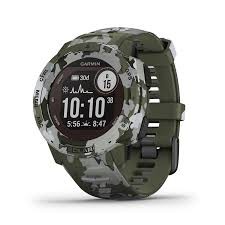 Đồng hồ thông minh Garmin Instinct Solar, Camo Edition, GPS Watch, Lichen Camo, SEA - Hàng C