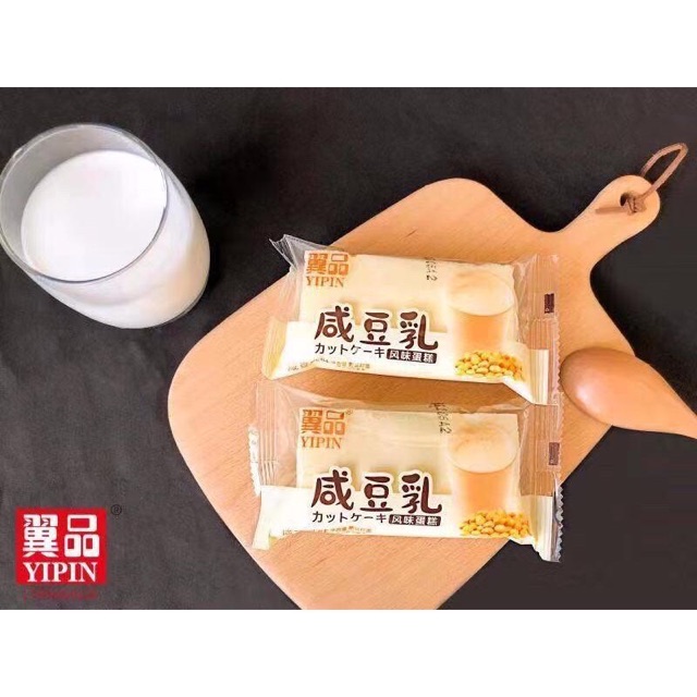 1Kg Bánh Bông Lan Sữa Đậu Nành Kẹp Kem (21 - 23c)