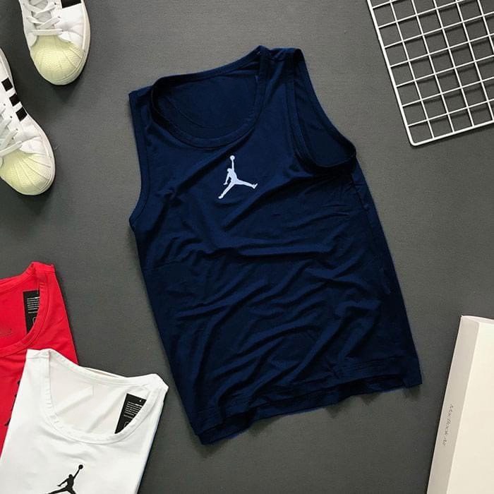 Áo ba lỗ nam thể thao nhiều màu in hình bóng rổ