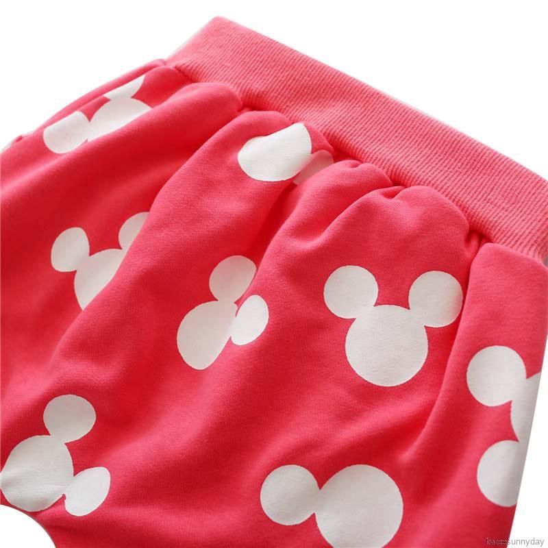 Quần dài in hình chuột Mickey cho bé