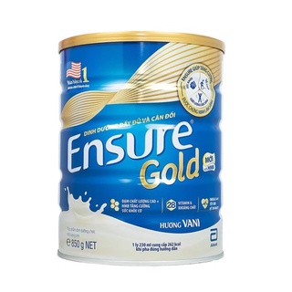 Sữa bột ensure gold hương vani 850g