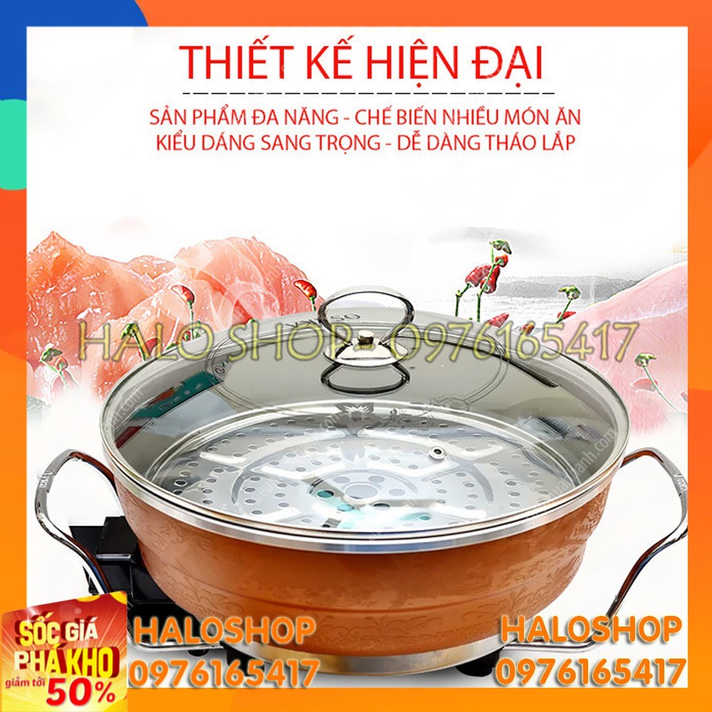[Mã 2611DIENTU500K hoàn 7% đơn 300K] Chảo lẩu điện đa năng Osaka
