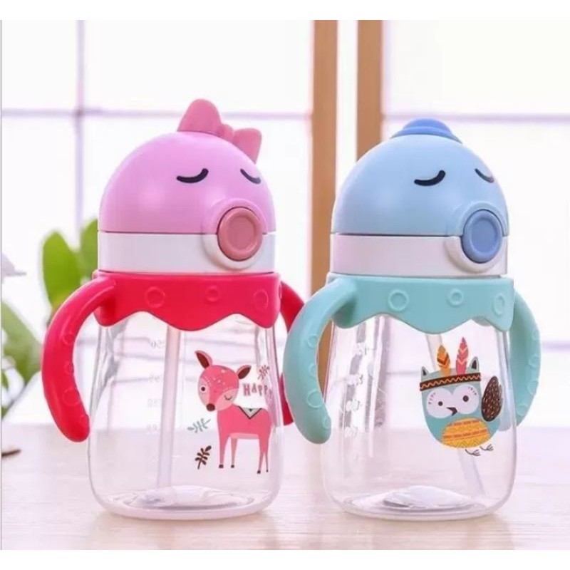 Ninikids: Bình nước cho bé (350ml)- CHẤT LƯỢNG CAO, bình uống nước bình nước cute