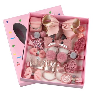 Bộ kẹp tóc cho bé set 18 món