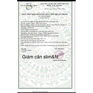 [Tặng 12 Quà] Giảm cân SlimFit