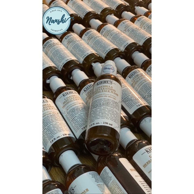 [DUTY FREE] Sữa Rửa Mặt Hoa Cúc Kiehl’s Calendula Deep Cleansing Foaming Face Wash 230ml | BigBuy360 - bigbuy360.vn