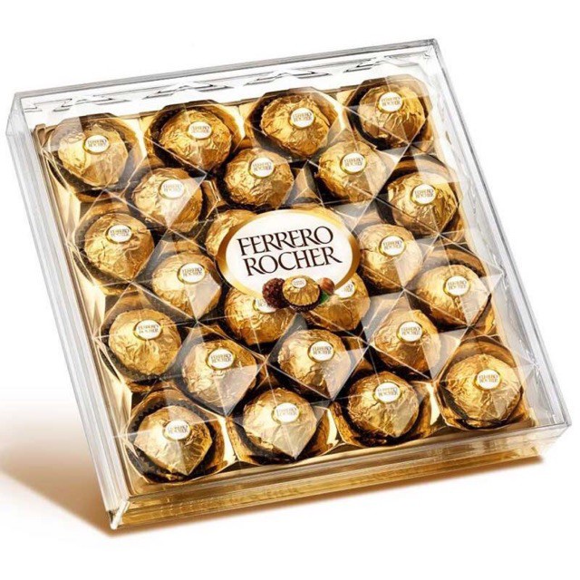 Socola Ferrero Rocher Cao Cấp 8 viên / 16 viên / 24 viên / 15 viên mix . Date 08/2022