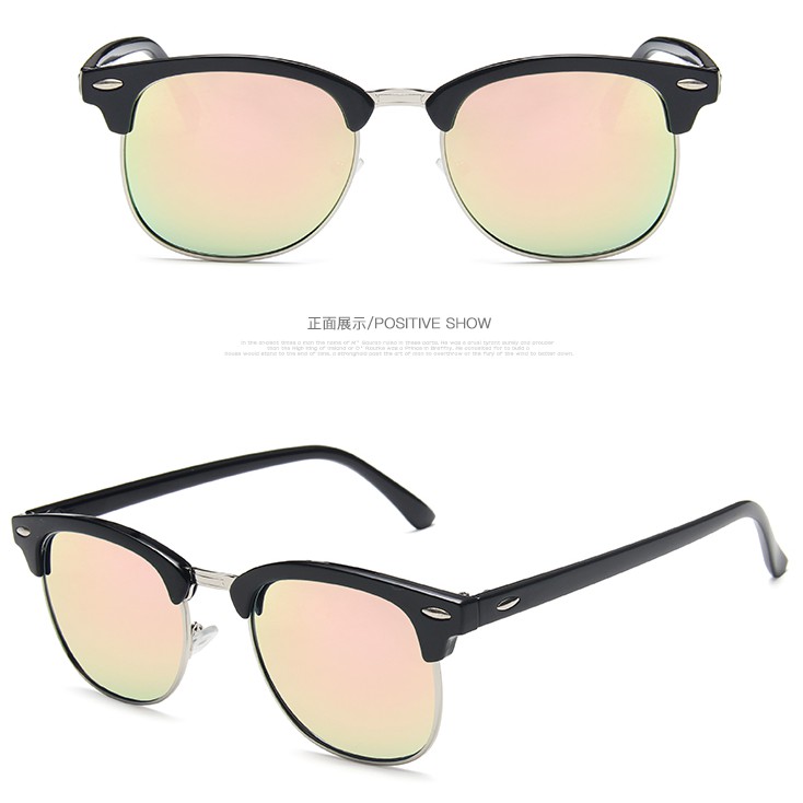 Kính mát tráng gương chống tia uv400 thời trang 2020 cho nữ