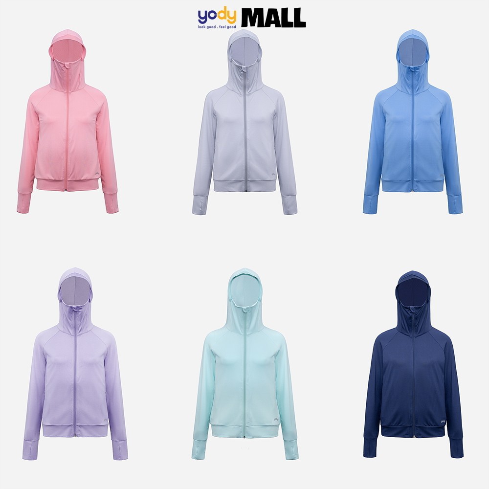 Áo chống nắng nữ YODY tron cản tia UV nhẹ thoáng mát mềm mại ACN4002 | BigBuy360 - bigbuy360.vn